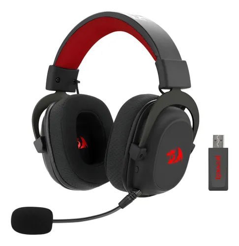 Fones Redragon Zeus Pro H510-pro Wireless Preto 7.1