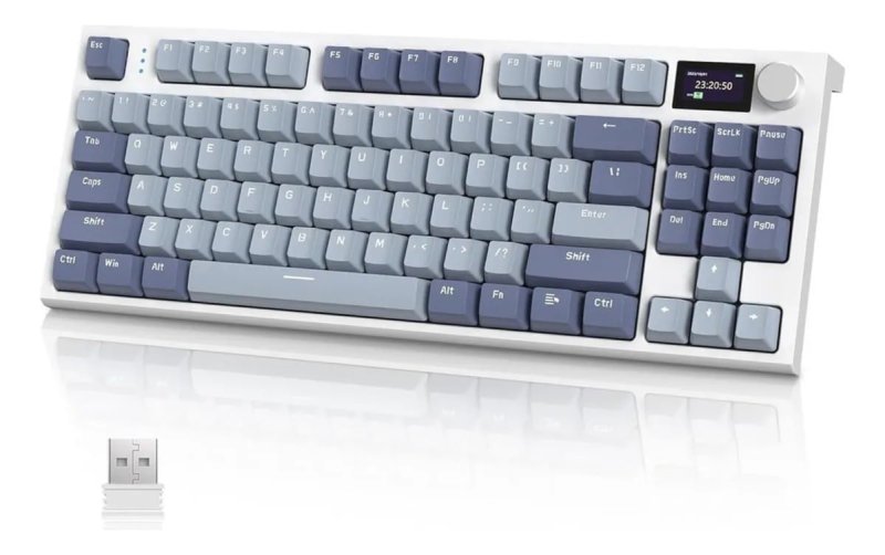 Teclado Mecânico Para Jogos Sem Fio Attack Shark K86
