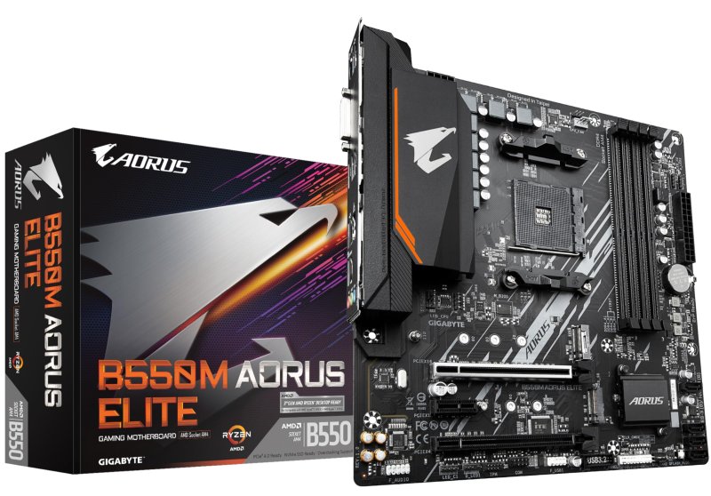 Placa-Mãe Gigabyte B550M AORUS Elite