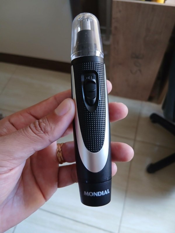 MONDIAL Aparador de Pelos Classic, Preto/Prata, Bateria - TR-01 + Frete Grátis