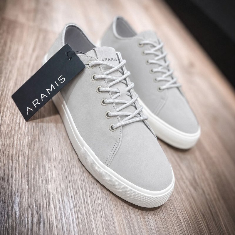 Tênis Masculino Aramis Couro Leve Casual Elegante Resistente (38 a 44)