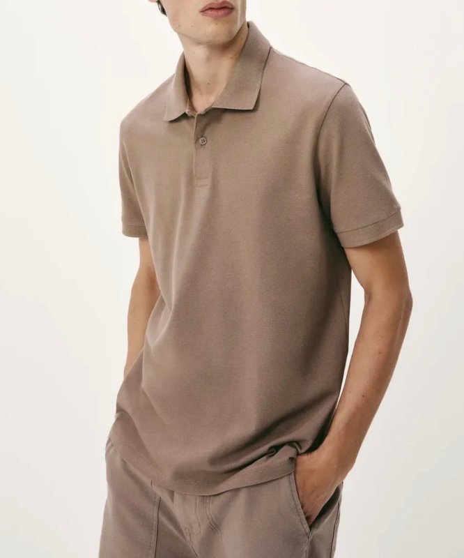 Polo Masculina Básica Em Piquê Com Modelagem Regular Hering