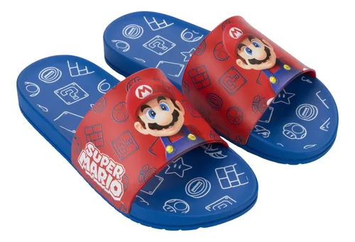 Chinelo Infantil Super Mario