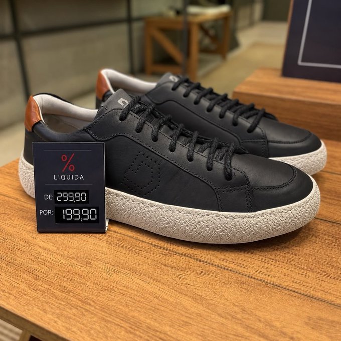 Sapatênis Democrata Denim Bora (37 ao 41) + Frete Grátis