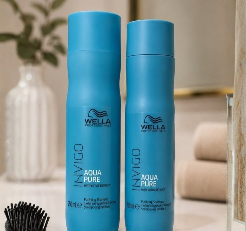 Kit Wella Professionals Invigo Balance Aqua Pure - Shampoo Antirresiduos 250ml (2 Unidades)