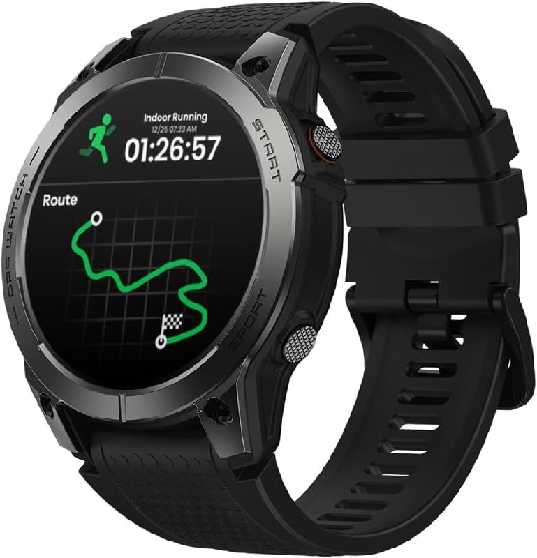 Smartwatch Zeblaze Stratos 3 Pro com GPS e Chamadas Bluetooth