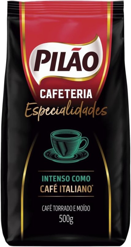 CAFE PILAO CAFETERIA ESPECIALIDADES ITALIANO POUCH 500G