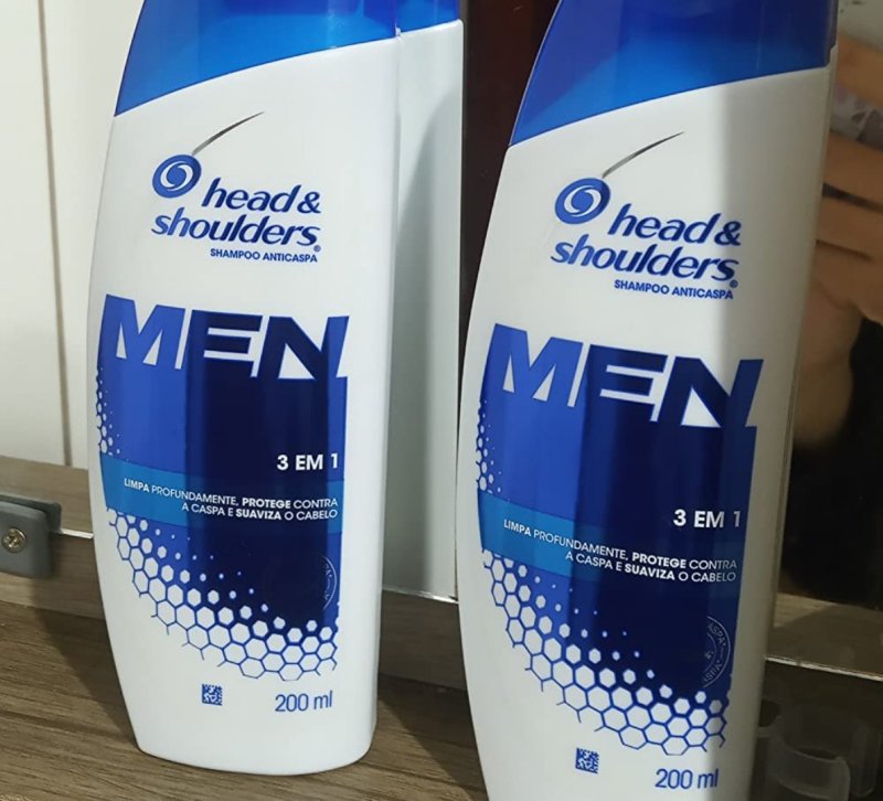 Head & Shoulders Shampoo Anticaspa Men 3 em 1, 200 ml