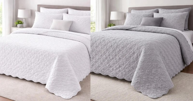 Cobre Leito Queen Matelado Dupla Face