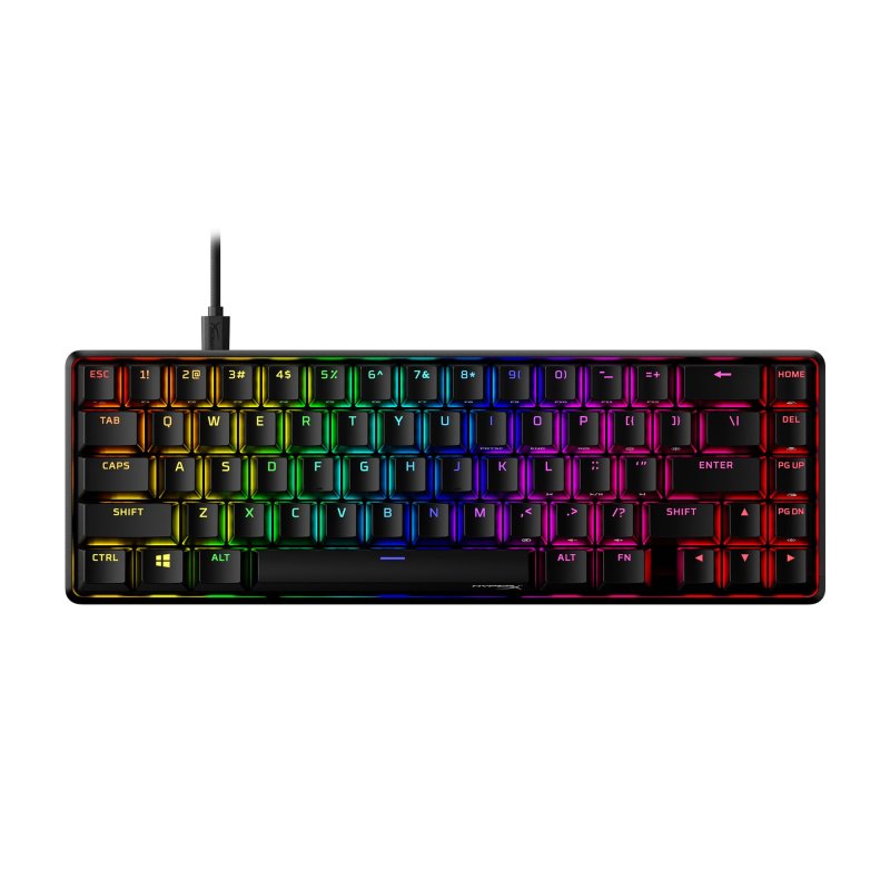 HyperX Alloy Origins 65 - Mechanical Gaming Keyboard - HX (US Layout), Preto, 4P5D6AA#ABA