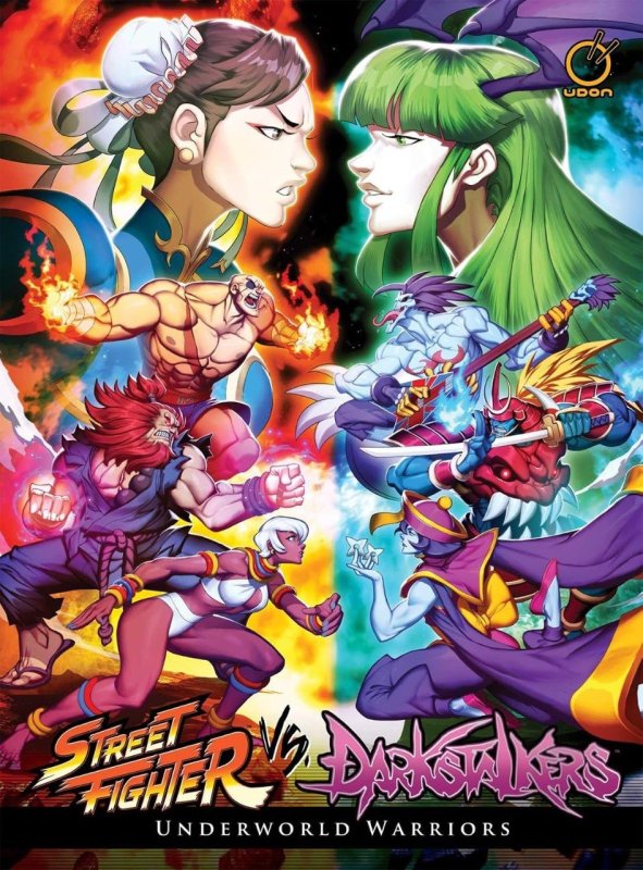LIVRO HQ STREET FIGHTER VS DARKSTALKERS