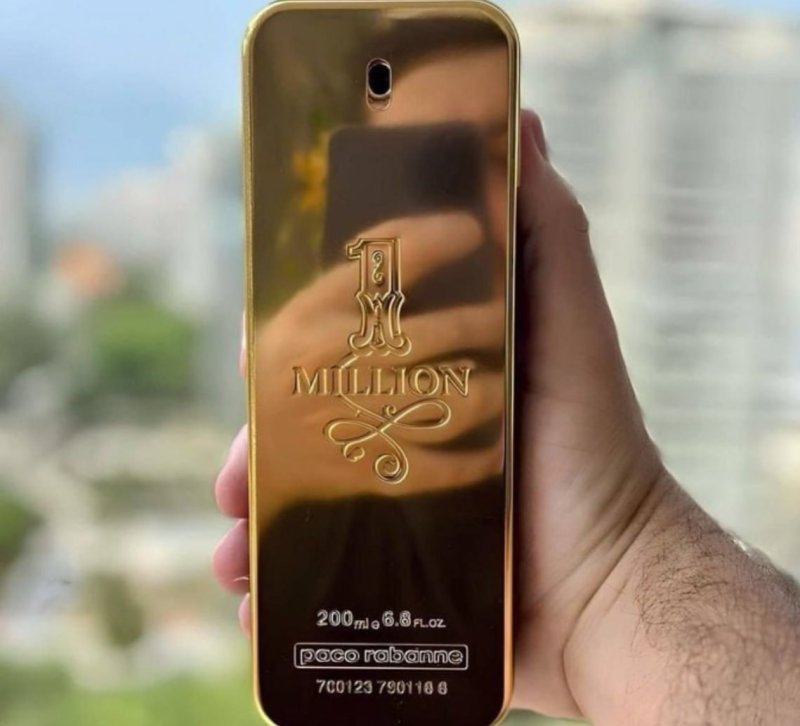 Perfume Rabanne 1 Million Eau De Toilette 200 Ml Masculino