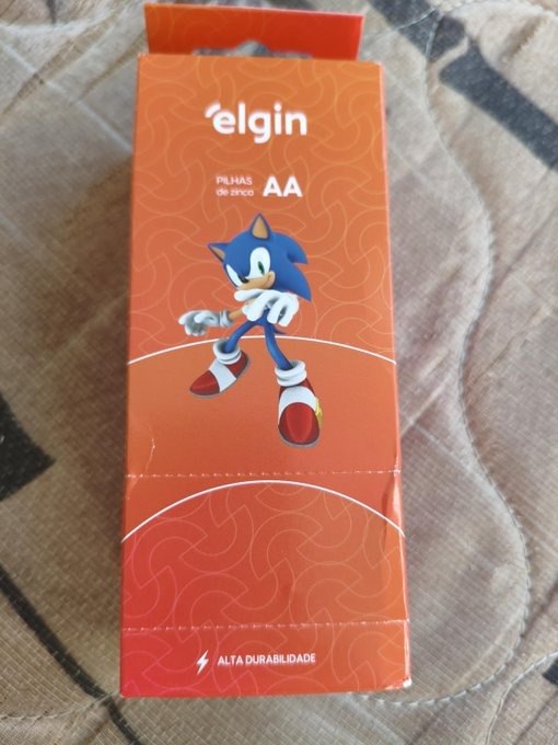 Caixa de Pilha Elgin com 40 un. AA