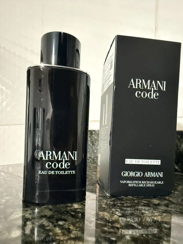 Perfume Masculino Armani Code Eau De Toilette, Refilável 75ml