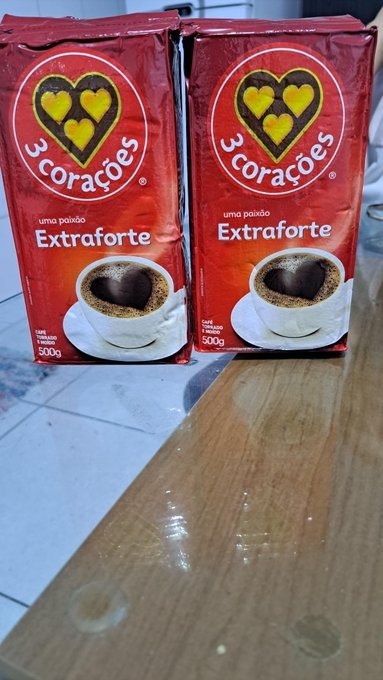 Café 3 Corações a Vácuo Extra Forte 500g