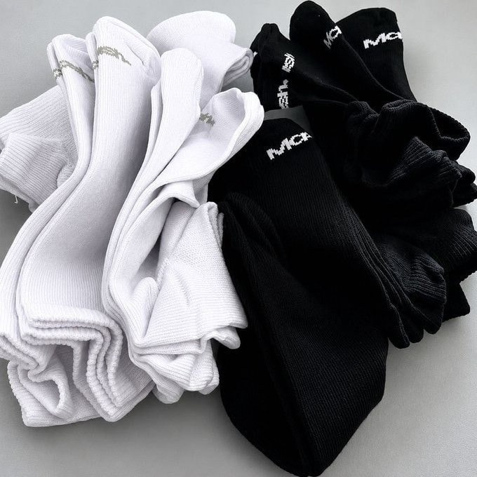 Kit 10 Pares Meias Mash Invisível Esportiva Algodão Original