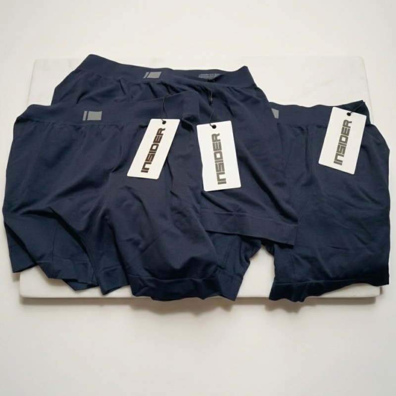 Kit 6 Cuecas Boxer Seamless Insider Tamanho P