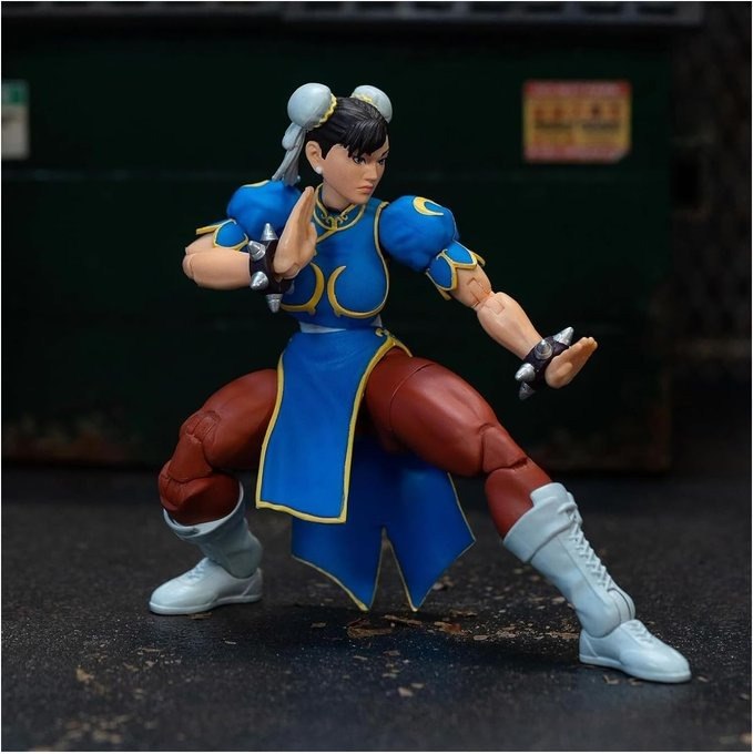 ACTION FIGURE DA DIVA - Street Fighter II 6" Chun Li Figure