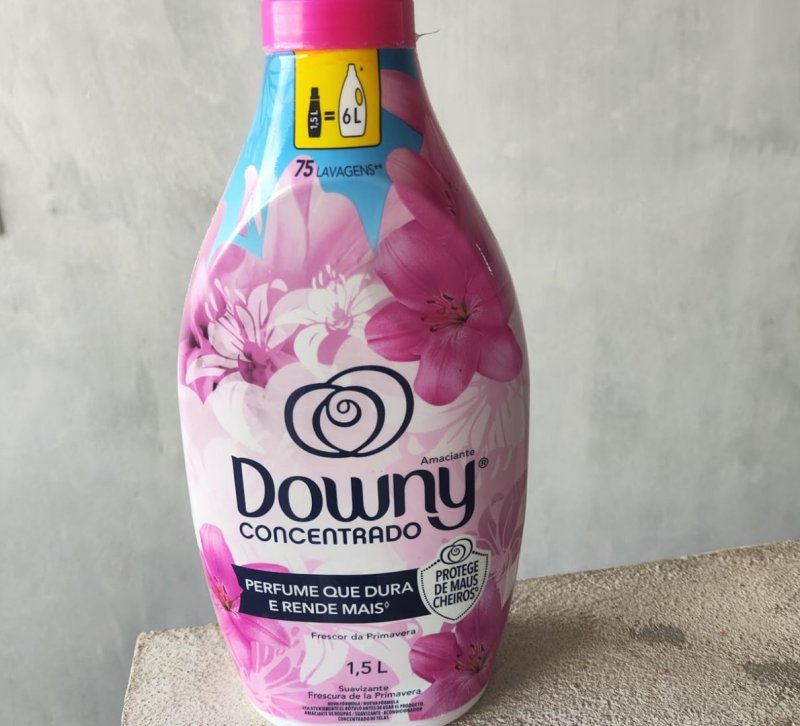 Downy Amaciante Concentrado Frescor Da Primavera 500mL Rende 2L