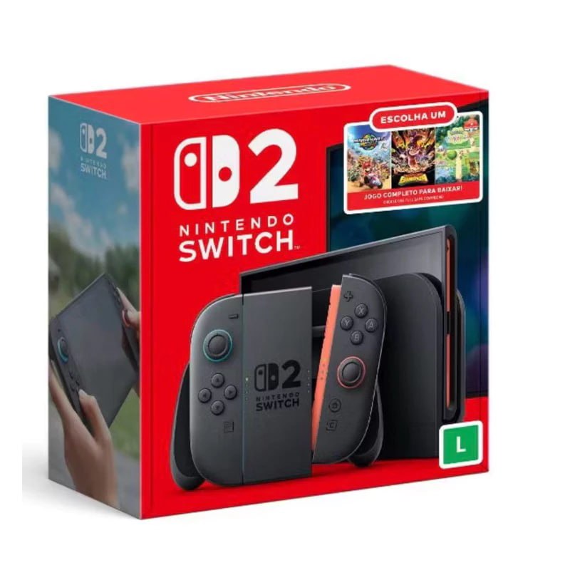 Nintendo Switch 2 lcd 256gb novo