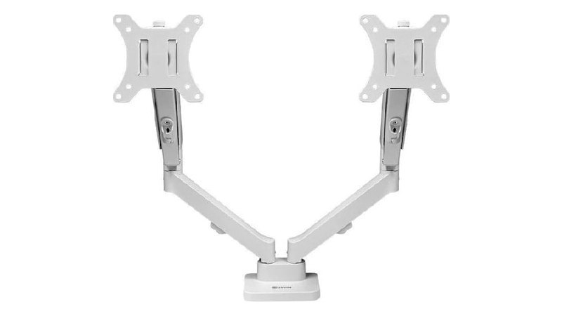 Suporte Articulado Pistão a Gás p/ 2 Monitores Zinnia Nimbo 210, 13” a 32”