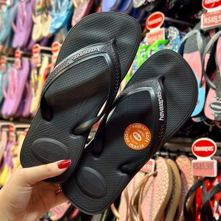 Chinelo Havaianas Masculino Top Max Comfort Anatômica Macia + Frete Grátis