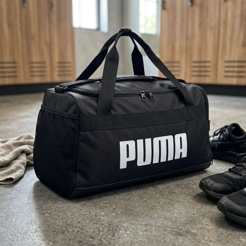 Bolsa Esportiva Challenger Pequena 35 litros cor Preta Puma