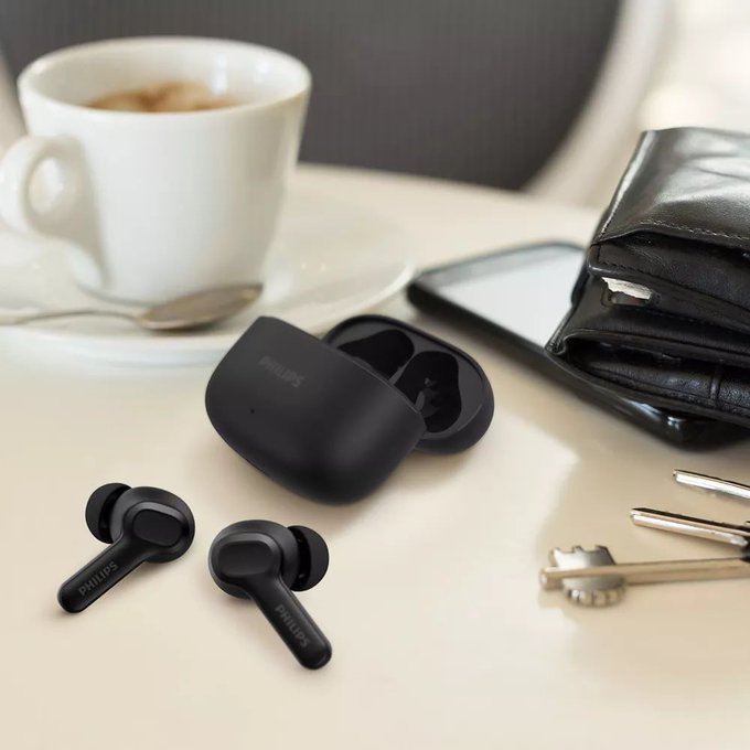 Fone de ouvido Philips TWS TAT1109BK/00 + Frete Grátis