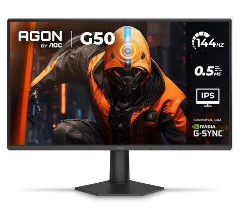 Monitor Gamer 27 AGON 27G50F 144Hz G-Sync 0,5ms