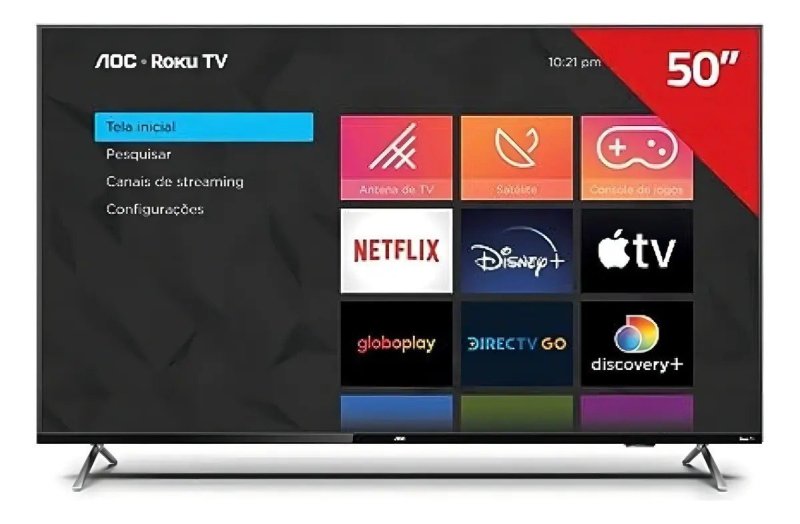 Smart Tv AOC 50U6125 50'' 4K LED
