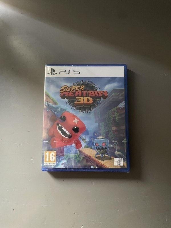 Super Meat Boy 3d Ps5 Midia Fisica + Frete Grátis