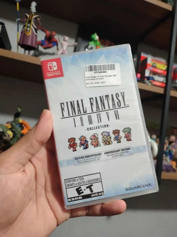 Final Fantasy I Vi Collection 35th Anniversary Ed Switch + Frete Grátis