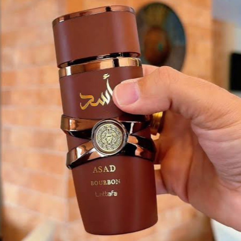 Perfume Árabe Asad Bourbon 100ml Lipx