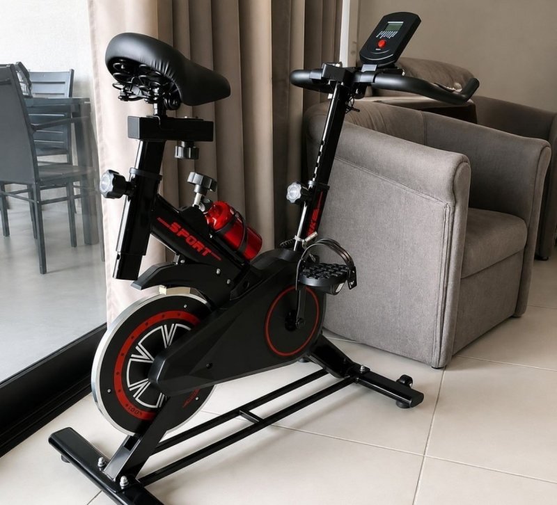 Bicicleta Ergométrica Liftness Spinning X11 Cor Preto/vermelho