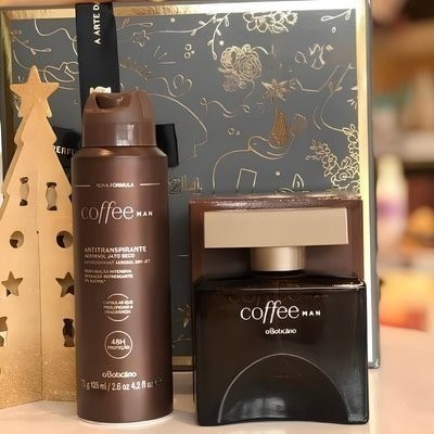 Combo Presente Dia Dos Pais Coffee Man: Desodorante Colônia + Frete Grátis