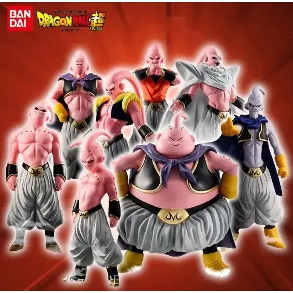 Pack 8 Majin Boo Dragon Ball Figura De Ação Boo Evil + Frete Grátis