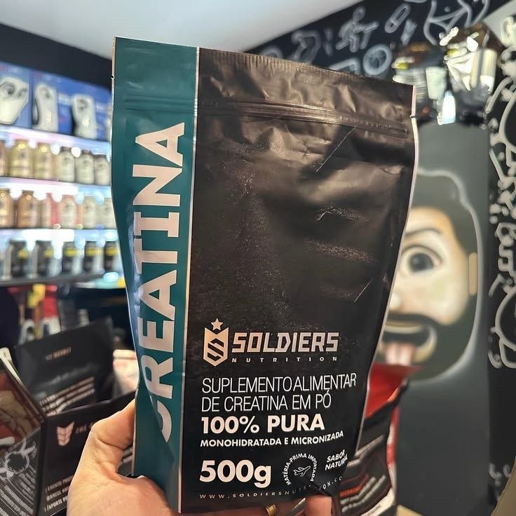 Creatina Monohidratada 500g Soldiers Nutrition