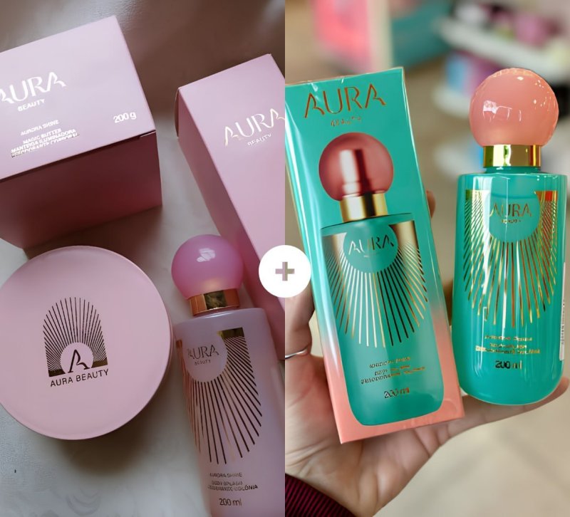 Dupla Aurora Shine + Body Splash Petals 200ml