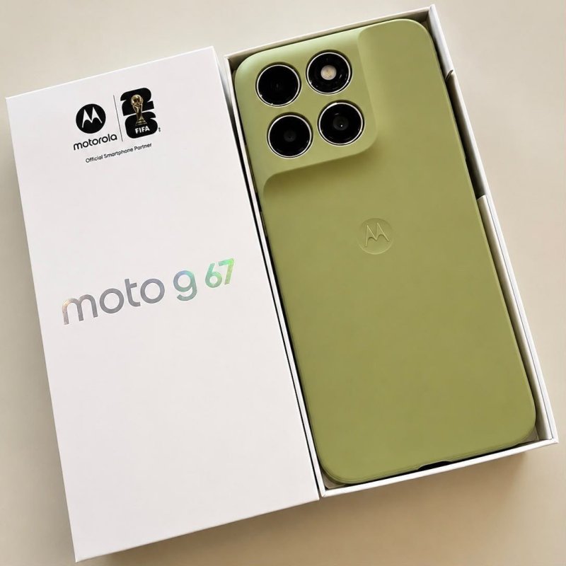 Smartphone G67 6.8 256GB 5G Cmera Dupla 50MP Artic Seal