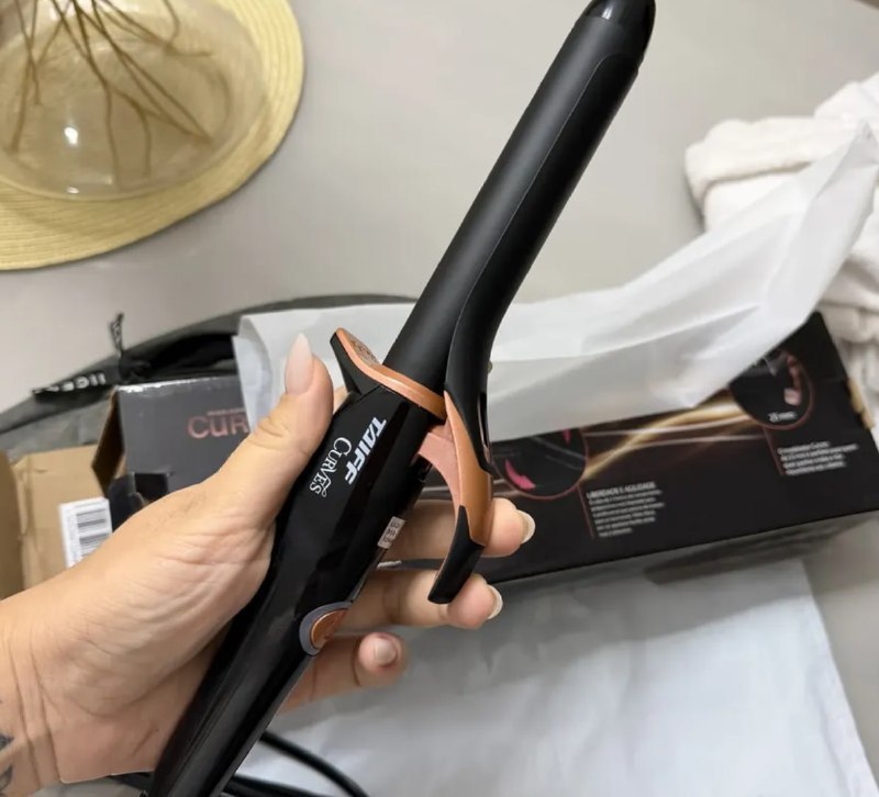Modelador De Cachos De Barril Taiff Curves 2.5cm De Diâmetro 127/220v
