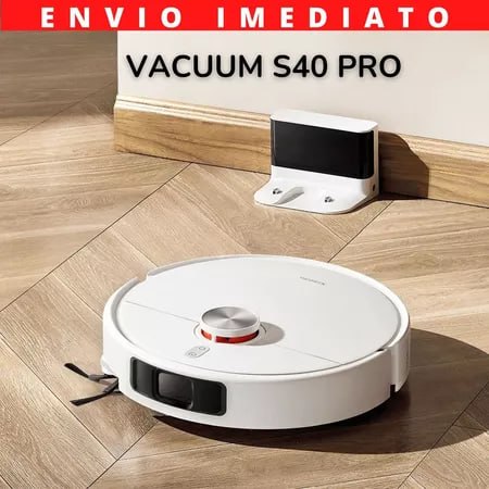 Robo Aspirador 40 S Pro – 15.000PA Mais Potência na Limpeza da Sua Casa LSD Sensor