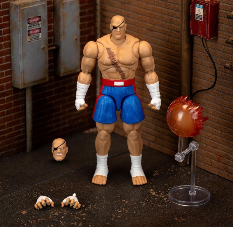 FIGURE SAGAT STREET FIGHTER 2