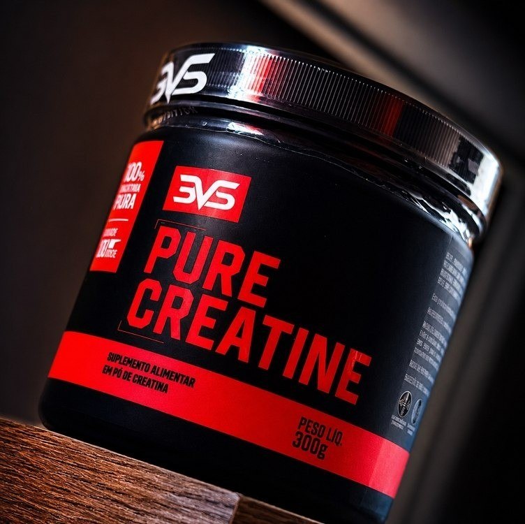 Creatina 100% Pura Monohidratada 300g - Fórmula Exclusiva Com Insumos Importados (100 Doses)