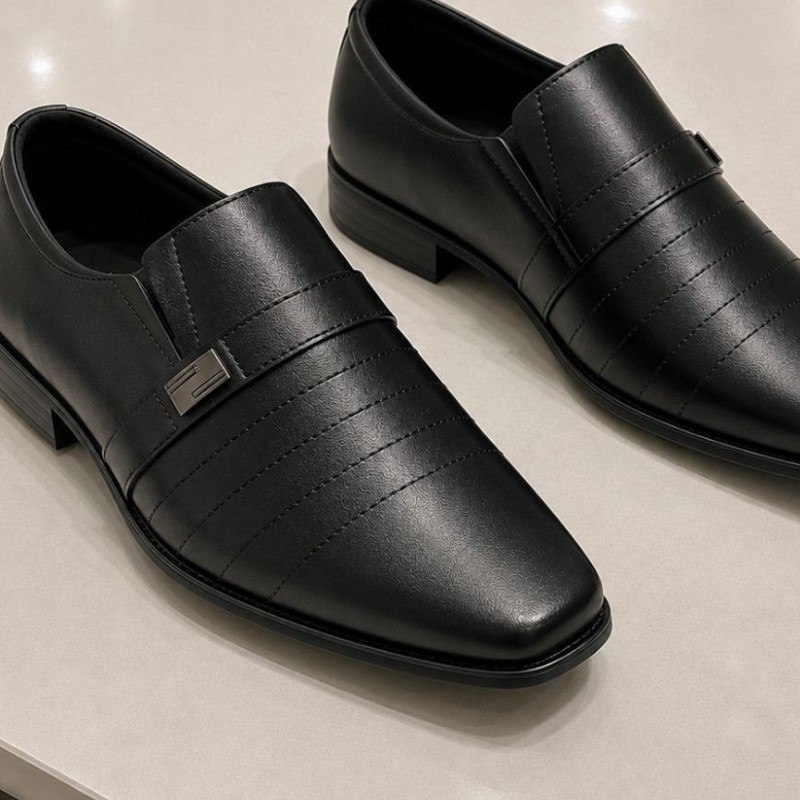 Sapato Oxford Social Couro Italiano (2 cores)