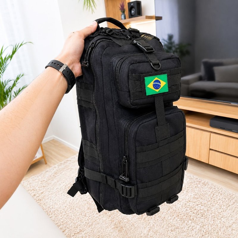 Mochila Tática Militar Impermeável 30L Reforçada
