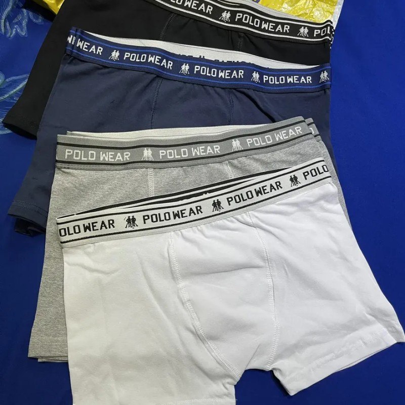 Kit 10 Cuecas Algodão Polo Wear Sortido