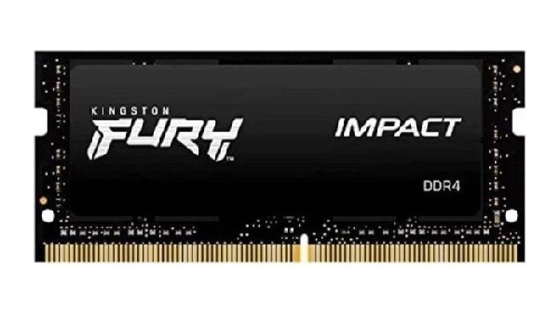 Memória RAM Para Notebook DDR4 8GB 3200Mhz Kingston Sodimm Preto