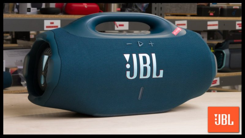 Caixa de Som JBL Boombox 4 Bluetooth 210W Azul Bivolt