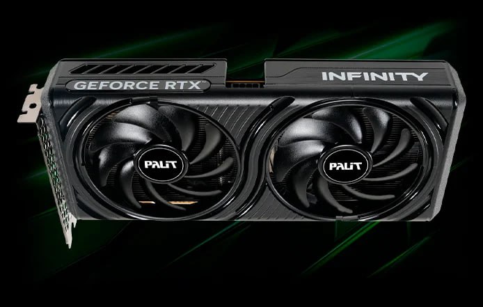 Placa de Vídeo PALIT RTX 5060 8GB INFINITY 2 OC GDDR7