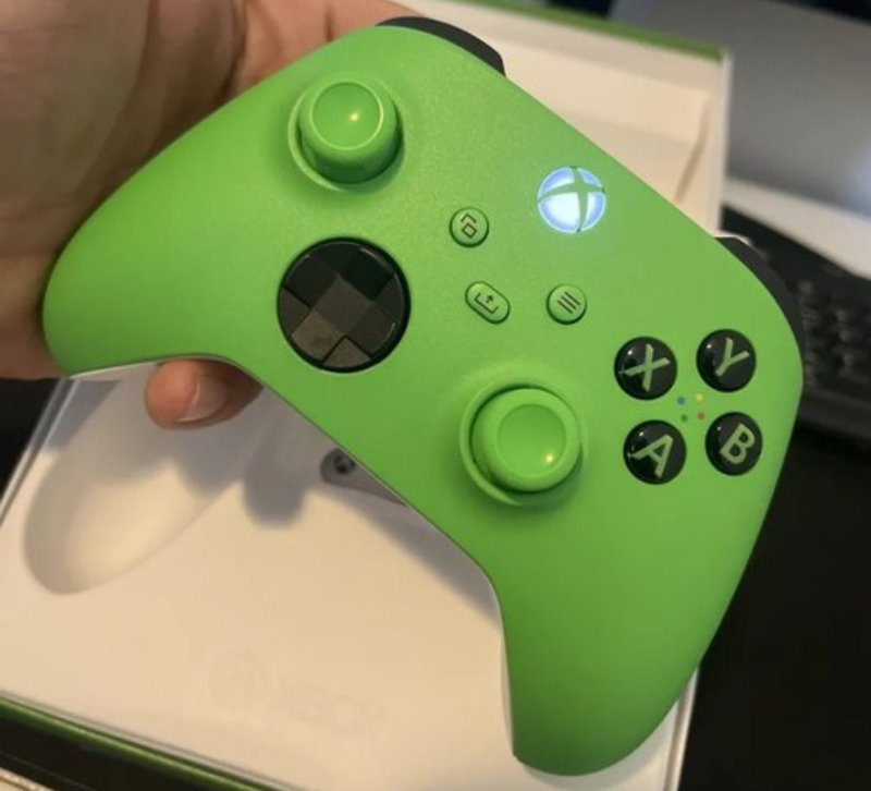 Controle Xbox Sem Fio Original Microsoft Velocity Green